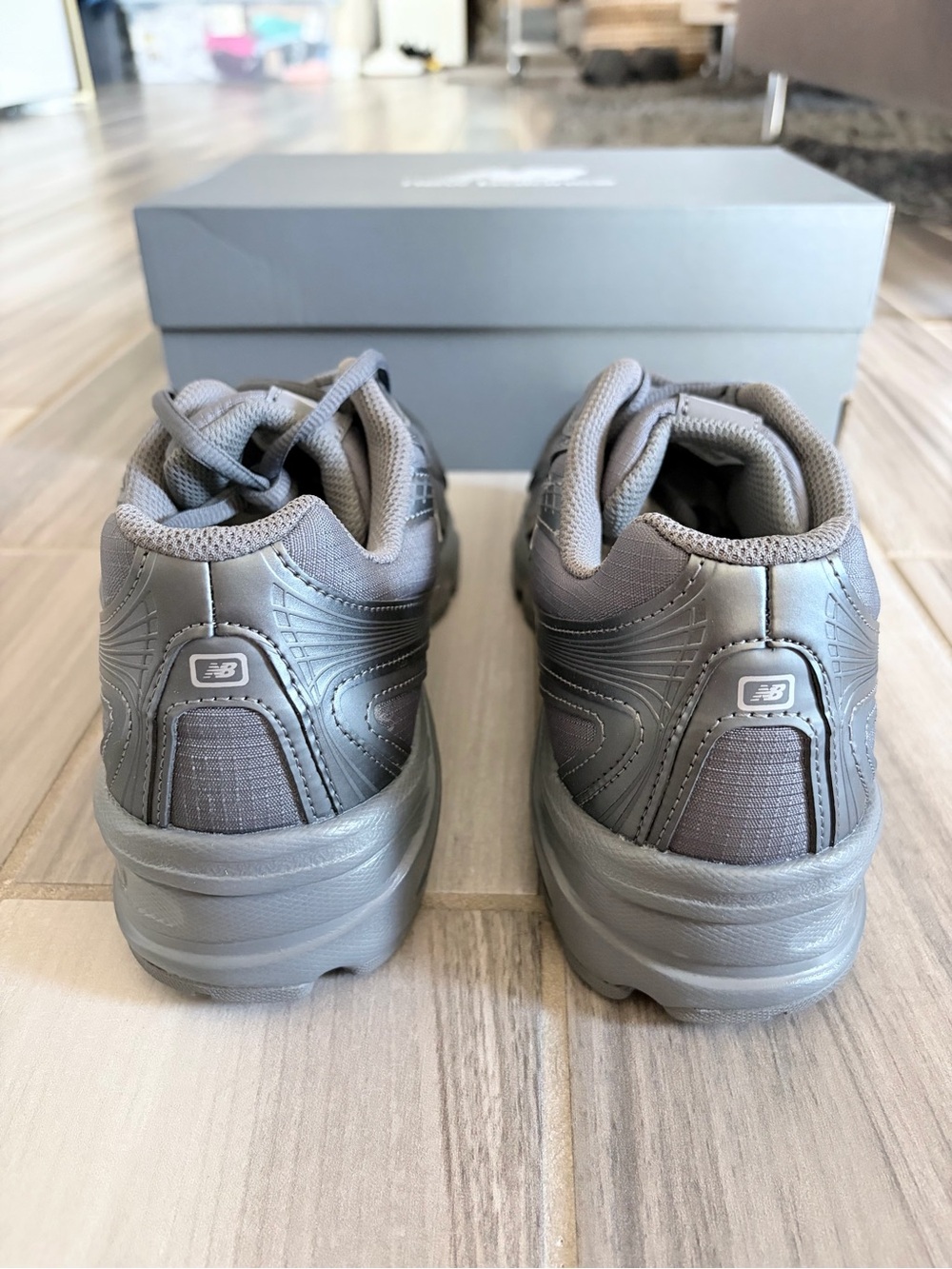 Men's New Balance 740v2 Shoes - Castlerock Silver Metallic U740SS2 View 6